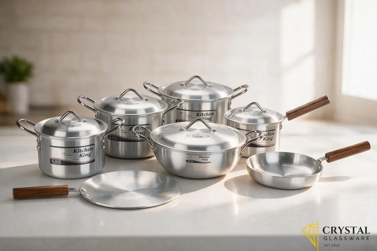 Kitchen king 12-piece Cookware set